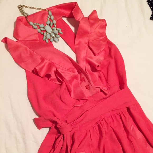 BCBG Generation coral dress. Beautiful