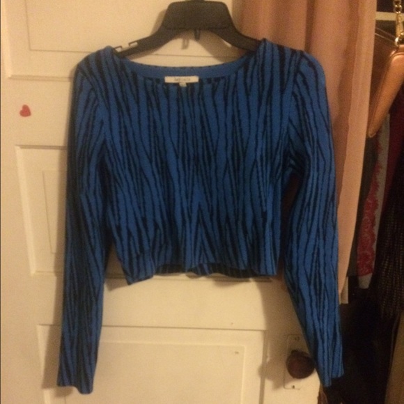 Lucy Paris Crop Top with Long Sleeves