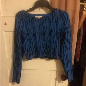 Lucy Paris Crop Top with Long Sleeves