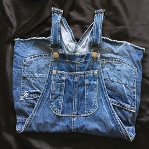 Denim Overalls