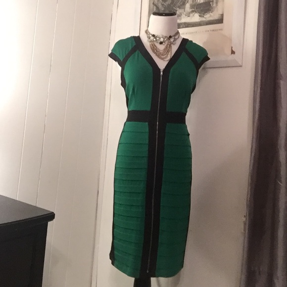 Sexy Green and black dress!