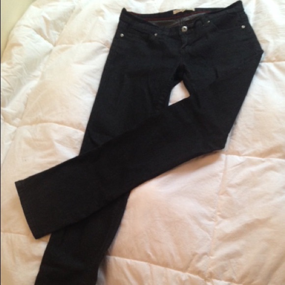 Dark denim skinny jeans