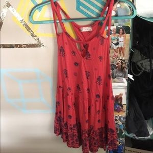 Free People Red Dress