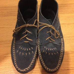 Vintage Minnetonka Lace up Moccasins 8