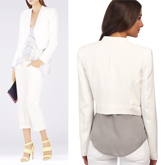 BCBGMaxAzria Jackets & Blazers - BCBGMAXAZRIA Corey Open Cropped Jacket - Worn Once