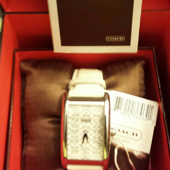 Elegant Mother Of Pearl Coach Watch