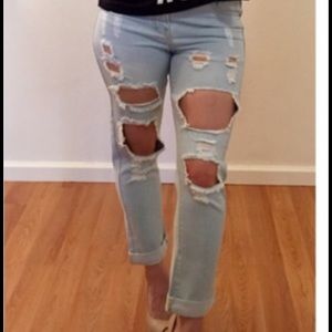LAST CHANCE DONATING MAKE AN OFFER distressed jean
