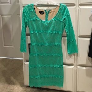 Mint Bebe lace dress