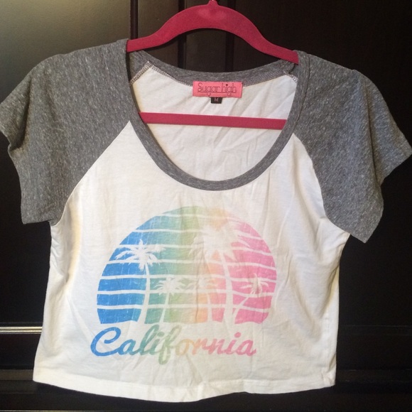 California Crop Top Medium