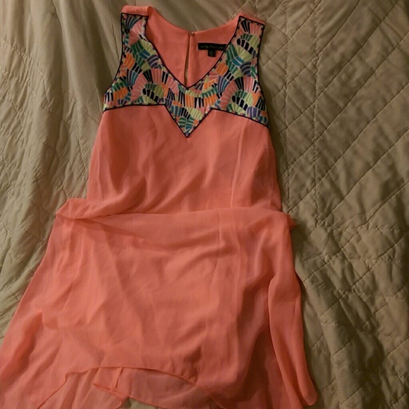 Vibrant pink dress