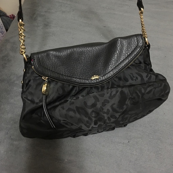 Juicy purse black cheetah print