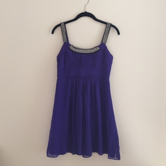 BCBG MAXZRIA purple dress