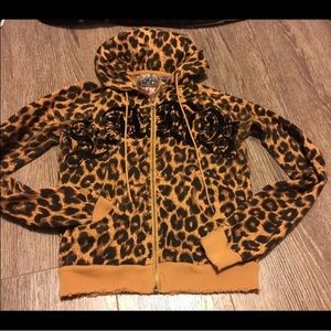 L.A.M.B Leopard Hoodie