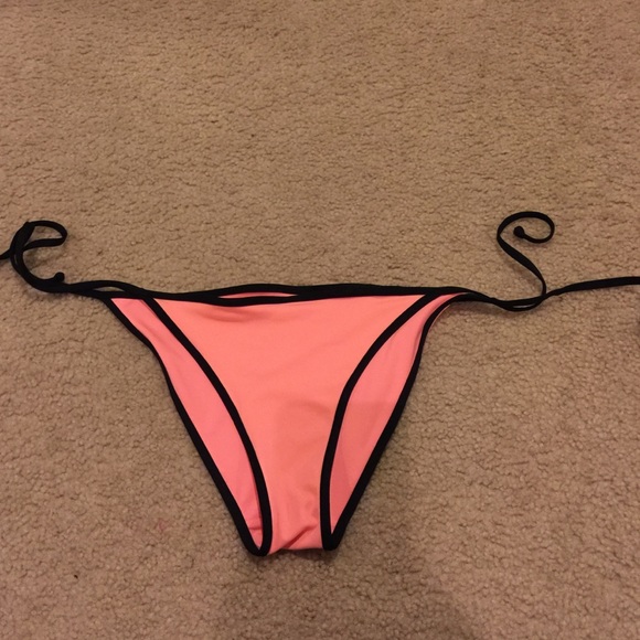Pink bikini bottoms