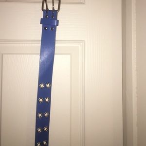 Royal/dark blue belt