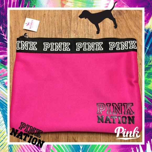 VS Pink Pink Nation bikini bag