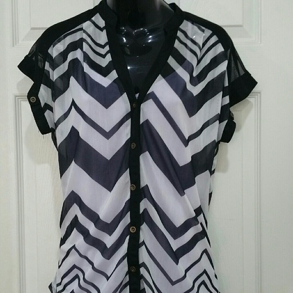 Chevron blouse