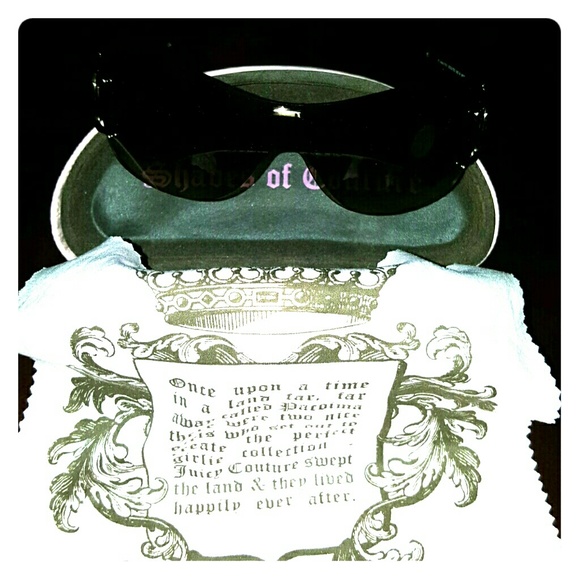 Shades of couture. Juicy sunglasses. Super cute