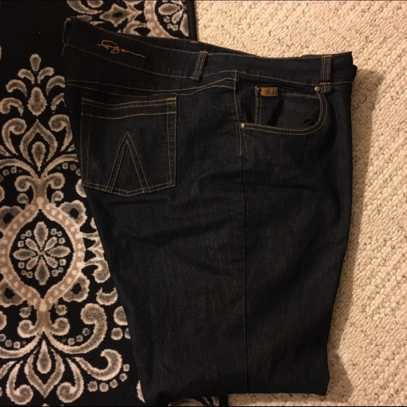 FUBU Straight-legged Dark Wash Jeans