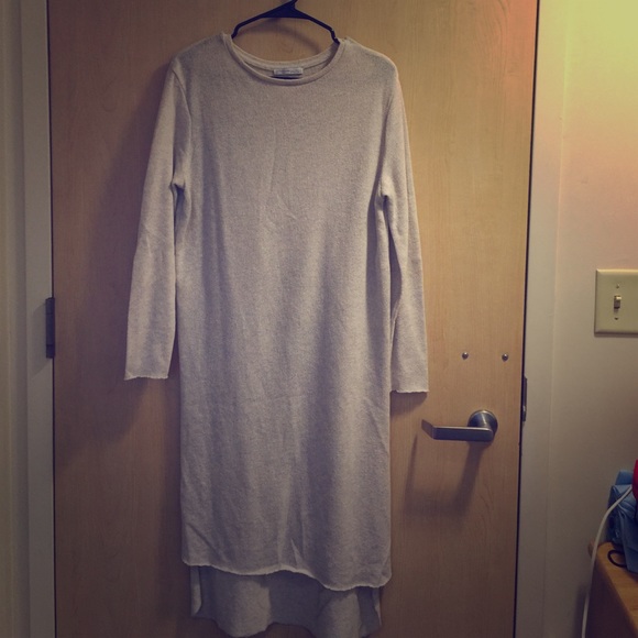 High low sweater dress