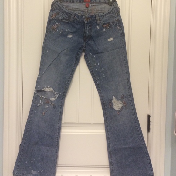 Vintage Abercrombie and Fitch "Destroyed" Jeans - Picture 1 of 4