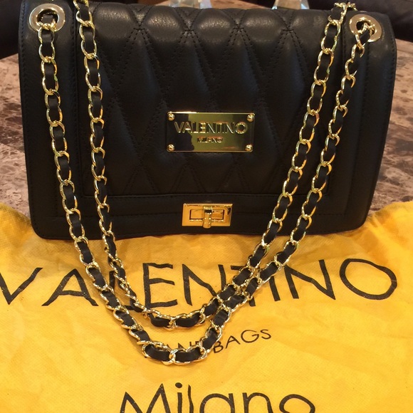 Valentino lamb skin double flap bag!!!