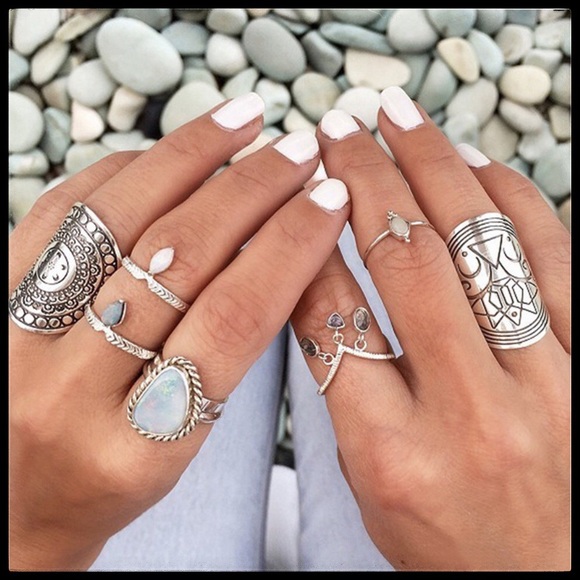 Antique Boho Ring - Totem Silver