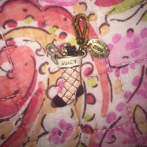 HTF VINTAGE JUICY COUTURE CHARM LIMITED EDITION