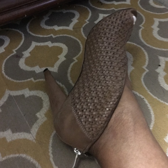Open toe bootie