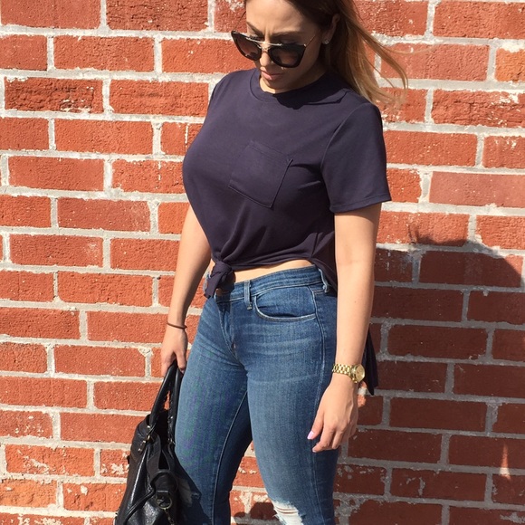 Slit Tee-Shirt