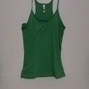 Victoria's Secret green tank. Size M