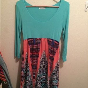 Pinkblushmaternity Aztec maxi