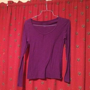 Old navy purple long sleeve