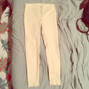 Mango cream pants size 2