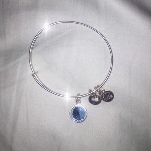 Alex & Ani March birthstone bracelet