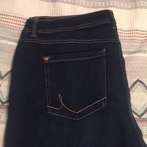 INC straight leg stretch denim