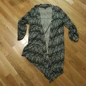 Open cardigan