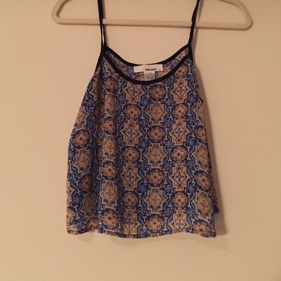 Sans Souci Tops - Sans Souci Crop top