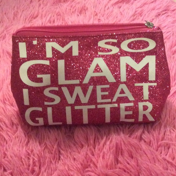 Glam makeup bag
