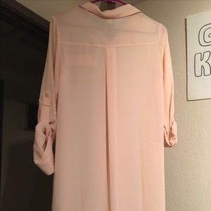 A classy button up dress