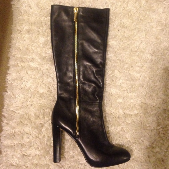 Banana Republic Black Knee High Boots