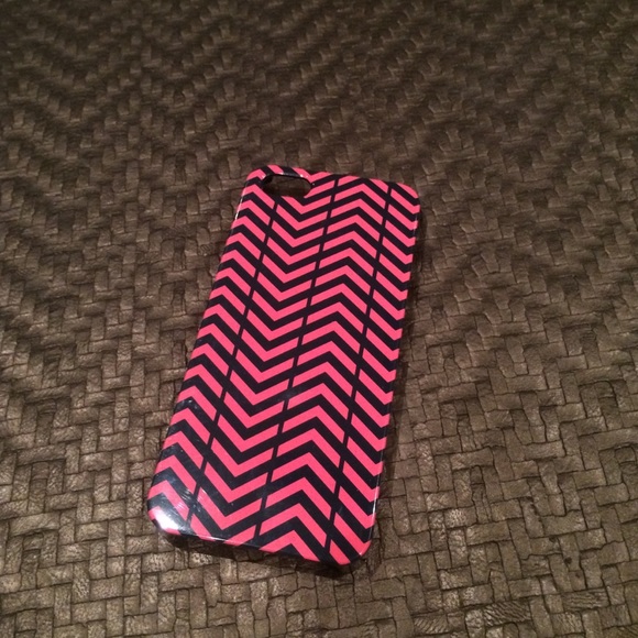 Navy and pink iPhone 5/5s phone case