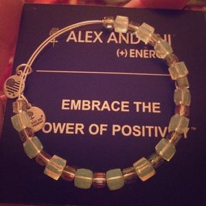 Alex and ani iridescent pretty beaded bangle