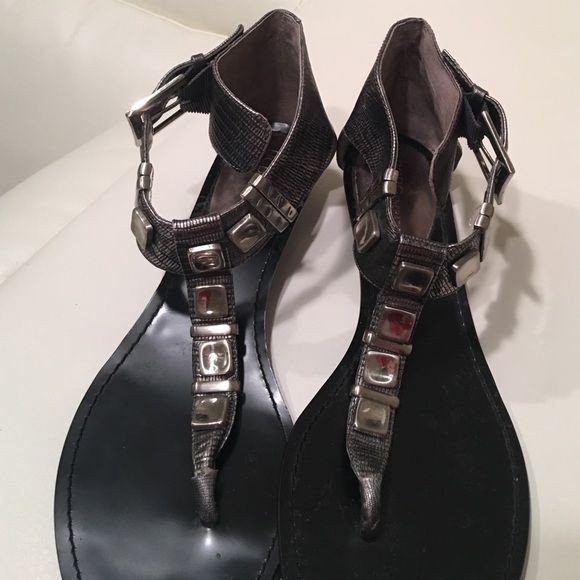 BCBGeneration leather sandals
