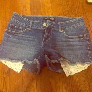 Shorty shorts!  Size 5.  Levis