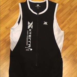 EXTERRA Black Cycling Tank Top- S