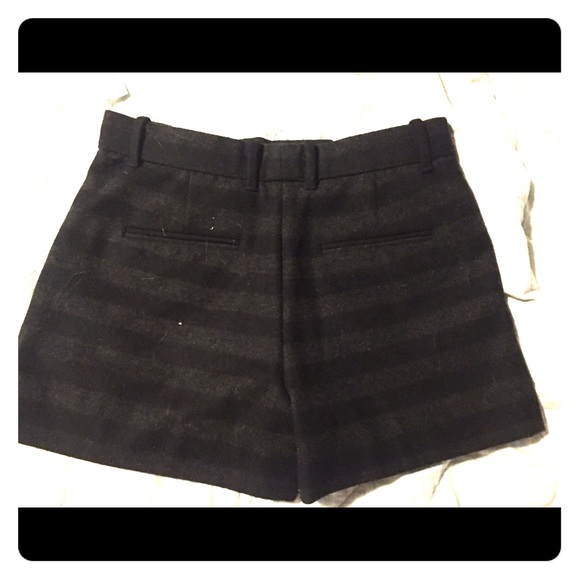 Black Stripe Gap Shorts