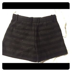 Black Stripe Gap Shorts