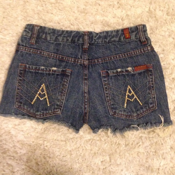 7 for all Mankind Jean Shorts.