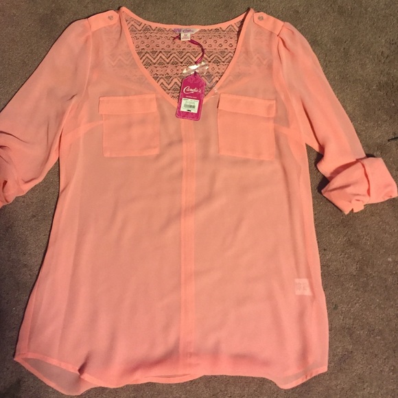 Pink blouse